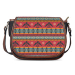 Native American Eagle Pattern Print Saddle Bag