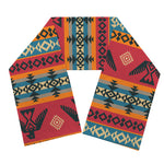 Native American Eagle Pattern Print Scarf