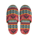 Native American Eagle Pattern Print Slippers