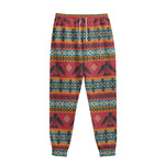 Native American Eagle Pattern Print Sweatpants