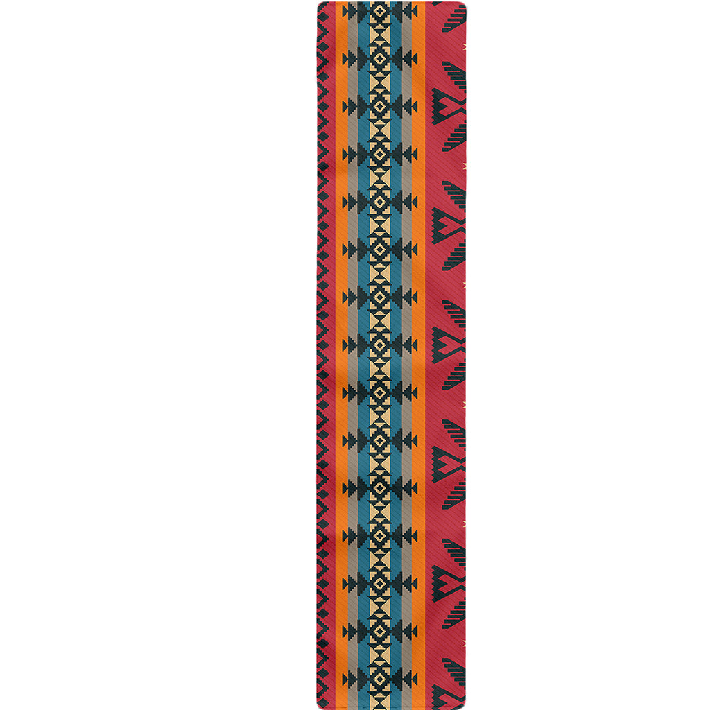 Native American Eagle Pattern Print Table Runner