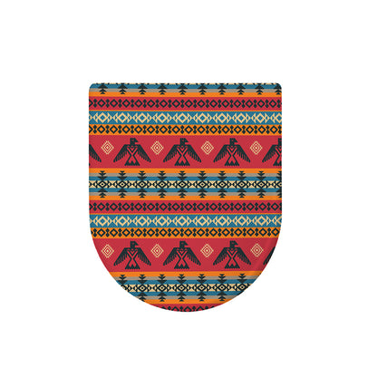 Native American Eagle Pattern Print Toilet Lid Cover
