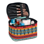 Native American Eagle Pattern Print Travel Makeup Bag