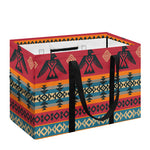 Native American Eagle Pattern Print Utility Tote Bag