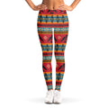 Native American Eagle Pattern Print Women's Leggings