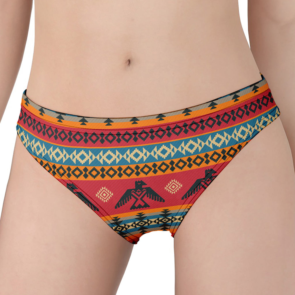 Native American Eagle Pattern Print Women's Panties