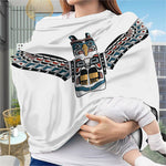 Native American Eagle Totem Print Baby Seat Cover