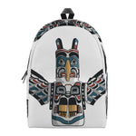 Native American Eagle Totem Print Backpack