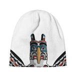 Native American Eagle Totem Print Beanie
