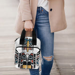 Native American Eagle Totem Print Bible Tote Bag