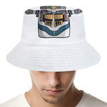 Native American Eagle Totem Print Bucket Hat