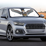 Native American Eagle Totem Print Car Windshield Sun Shade