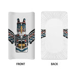 Native American Eagle Totem Print Changing Pad Cover