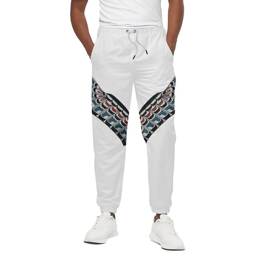 Native American Eagle Totem Print Cotton Pants