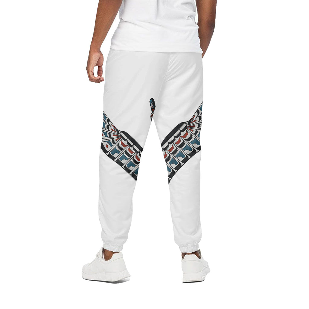 Native American Eagle Totem Print Cotton Pants