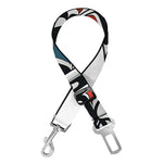 Native American Eagle Totem Print Dog Seat Belt