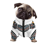 Native American Eagle Totem Print Dog Zip Up Jacket