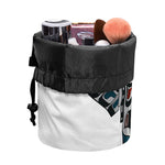 Native American Eagle Totem Print Drawstring Makeup Bag