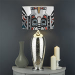 Native American Eagle Totem Print Drum Lamp Shade