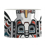 Native American Eagle Totem Print Drum Lamp Shade