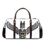 Native American Eagle Totem Print Duffle Bag