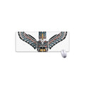 Native American Eagle Totem Print Extended Mouse Pad