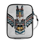 Native American Eagle Totem Print Front Pocket Bible Bag