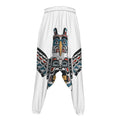 Native American Eagle Totem Print Hammer Pants