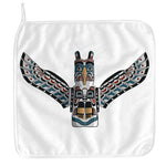 Native American Eagle Totem Print Hand Towel