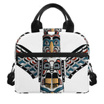Native American Eagle Totem Print Insulated Lunch Bag