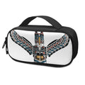 Native American Eagle Totem Print Portable Cooler Travel Case