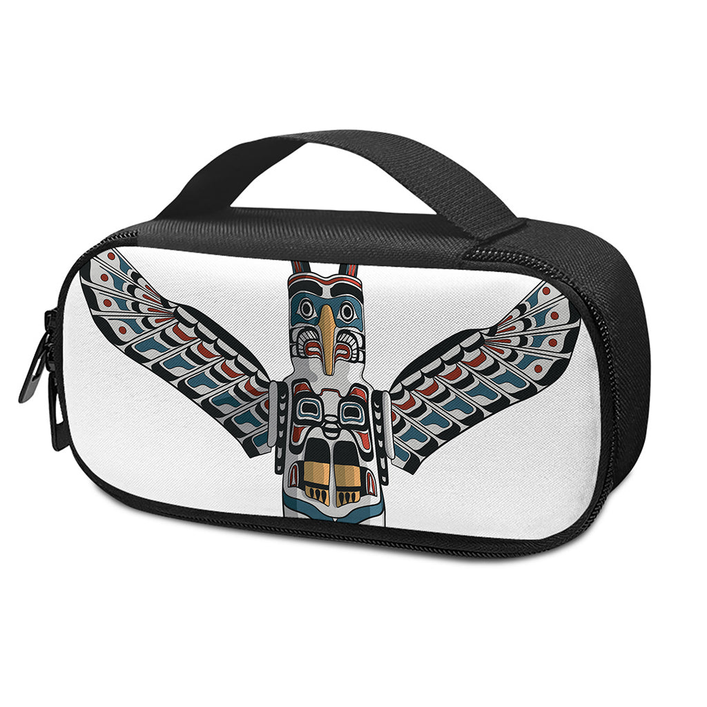 Native American Eagle Totem Print Insulin Cooler Travel Case