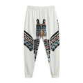 Native American Eagle Totem Print Jogger Pants