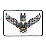 Native American Eagle Totem Print Kitchen Mat