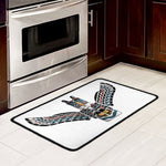 Native American Eagle Totem Print Kitchen Mat