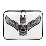 Native American Eagle Totem Print Laptop Sleeve