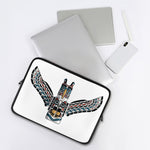 Native American Eagle Totem Print Laptop Sleeve