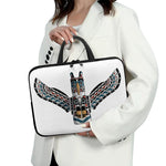Native American Eagle Totem Print Laptop Sleeve With Handle
