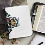 Native American Eagle Totem Print Leather Bible Cover