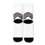 Native American Eagle Totem Print Long Socks