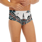 Native American Eagle Totem Print Men's Briefs