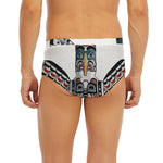 Native American Eagle Totem Print Men's Briefs