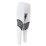 Native American Eagle Totem Print Men's Compression Pants