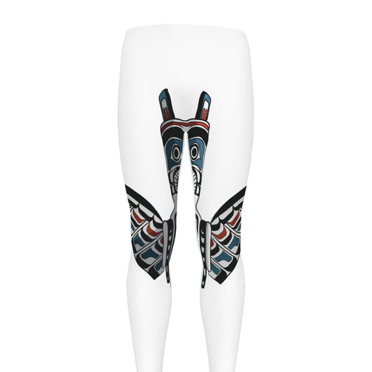 Native American Eagle Totem Print Men's leggings