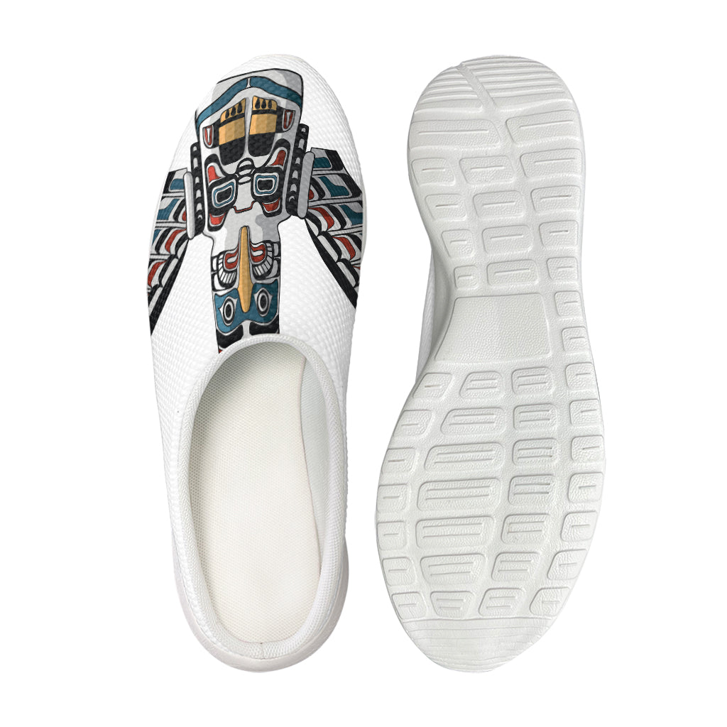 Native American Eagle Totem Print Mesh Casual Shoes