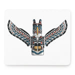 Native American Eagle Totem Print Mouse Pad