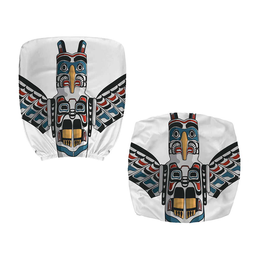 Native American Eagle Totem Print Office Chair Cover