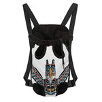 Native American Eagle Totem Print Pet Carrier Backpack