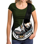 Native American Eagle Totem Print Pet Sling Carrier