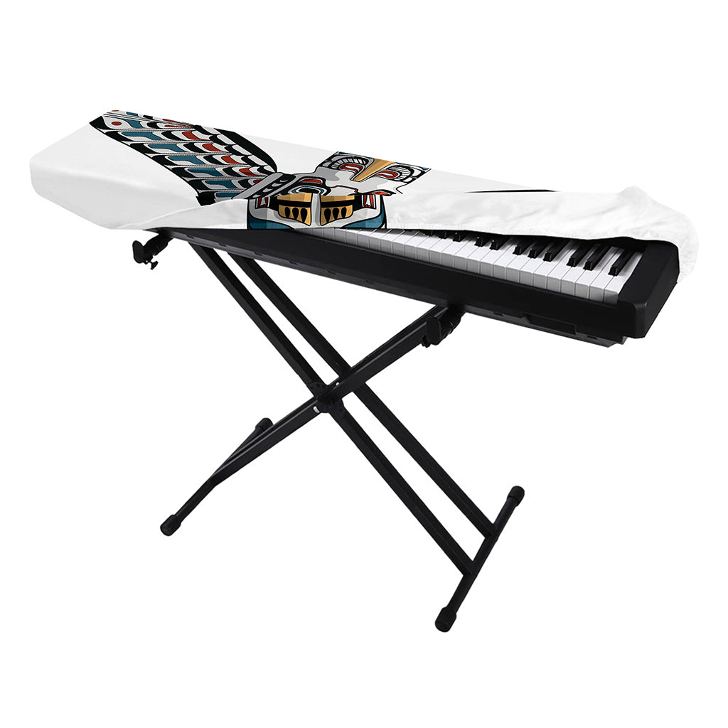 Native American Eagle Totem Print Piano Keyboard Cover